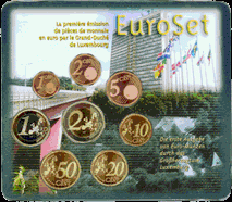 BU set Luxemburg 2002 b acier